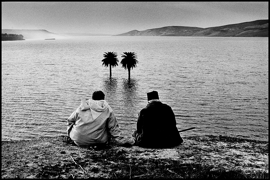Barrage Idriss I entre Fès et Taza après des pluies exceptionnelles 2004